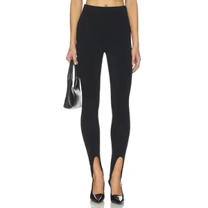 SEROYA Kelsey Stirrup Legging in Black