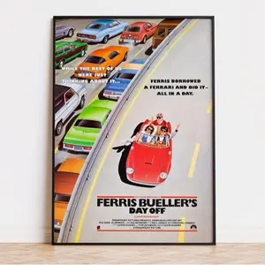 Ferriss Bueller's Day Off - Movie Poster | High Quality Ready To Print Poster NO FRAME