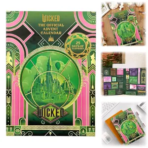 New Arrival Magic Bad Witch Pendant, Christmas Eve Gifts for Friends, Evil Calendar 2D Flat Design, Model Xinghao