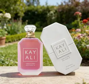 Kayali Vanilla Candy Rock Sugar 42 Eau de Parfum | Sweet Gourmand Unisex Scent | Candied Pear, Bubble Gum & Vanilla Cream | 100ml 3.4oz