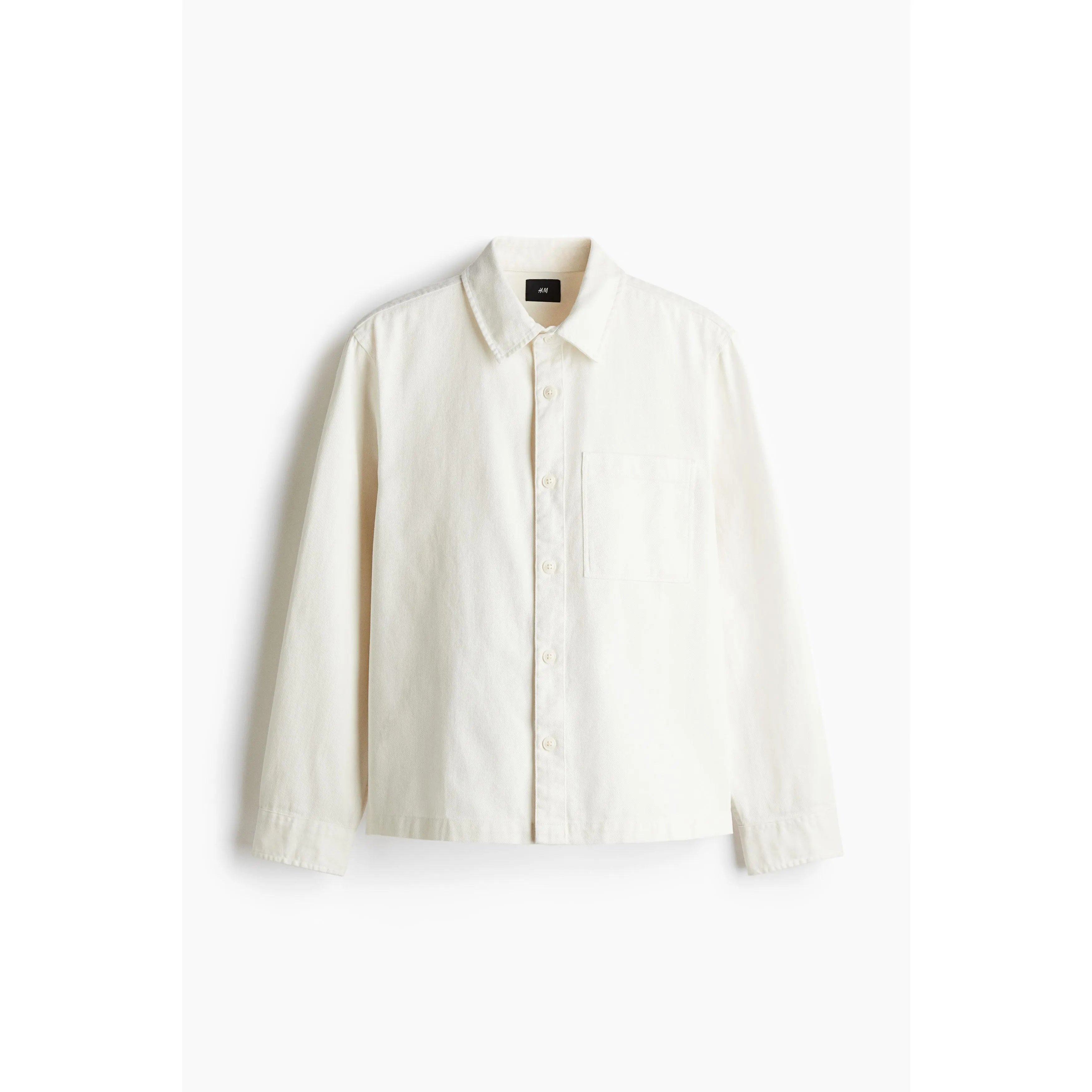 H&M Regular Fit Cotton twill overshirt H&M Regular Fit Cotton twill overshirt