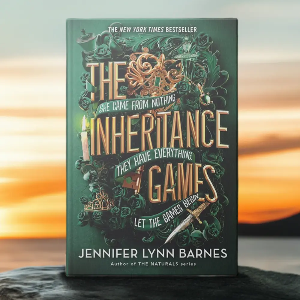 The Inheritance Games (The Inheritance Games Series, Book #1) by Jennifer Lynn Barnes (Hardcover Book) | A Thriller & Suspense Novel | Mysteries & Detective Stories
