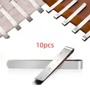 10pcs Sewing Clip, Stainless Steel Hemming Clip, Measurement Ruler, Quilting Supplies, Sewing Tools, Sewing Supplies Crafts