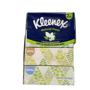 Kleenex Natural Fresh 7 Precious Herbs Extract Pack of 4 - Household Supplies Scent Kitchen