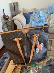 Pre-owned Louis Vuitton Coated Canvas Shoulder Bags Palermo GM Original Monogram Shoulder Bag with Shoulder Strap