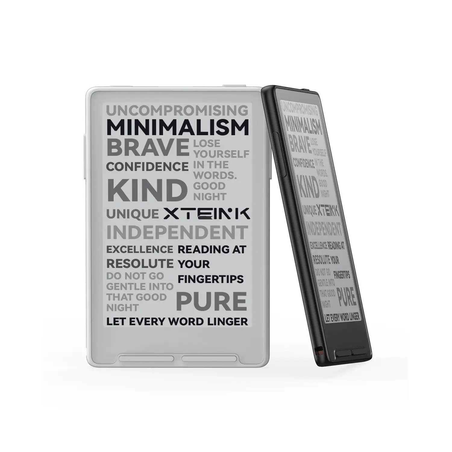 Xteink X3 Mini Magnetic E-Reader, Ultra-Compact Bluetooth Electronic Ink Device with Built-In Batteries, Eye-Care Cells, Wireless for Education Electronics Reading[B]