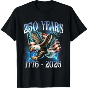1776-2026 250th History & Heritage Commemorative Men's T-Shirt