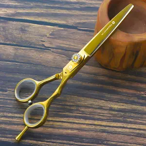 Professional Haircutting Scissors, Sliding Blade Series, 6.5 Inches, Barber Trimming Shears, Mustache Clippers, Hairdressing Tools