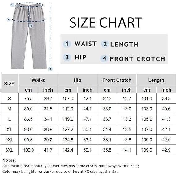 COOFANDY Men's Cotton Sweatpants Open Bottom Lounge Pants Lightweight Casual Jogger Pants with Pockets - For Sports/Casual/Gym/Outdoor Menswear Stylish Basic Day Elastic Loose Track Pants