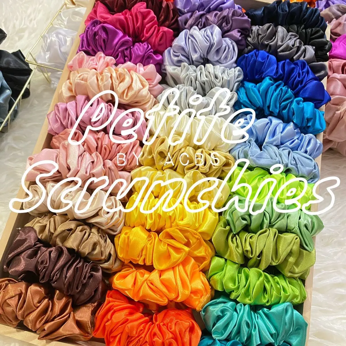 Petite Scrunchies / Scrunchies / handmade