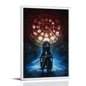 Bloodborne-The Old Hunters Collector's Posters Music Album Cover Posters Canvas Wall Art High-Resolution Vintage Band & Artist Prints for Room