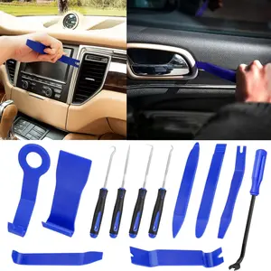 12 Packs Auto Trim Removal Tool Set, Plastic Pry Tool Kit, Prying Tool, Car Door Panel Clip Revmoal Tool, Fasteners Remover