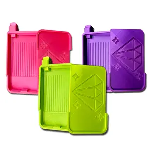 3D Printed Ship-Shaped Diamond Painting Tray with Slide Cover – Storage Box for DIY Drills & Toolsfor DIY Mosaic Embroidery Accessories