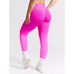 Miracle Seamless Legging - Hot Pink Ombre