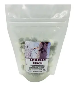 Jane Bernard Cracklin Birch Wax Melts – Handcrafted Tart Potpourri Cubes | 4 oz Bag | Warm Woodsy Scent with Citrus & Floral Notes Aroma Candle