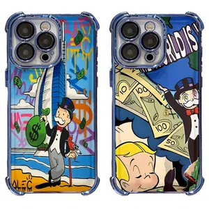 Funny A-Alec M-Monopoly 8 Distinctive Designs Colorful Phone Case for IPhone 17 16 15 14 13 12 11 Pro Max Plus Air  Anti-Fall Phone Case Unique Gift for Holiday Birthday
