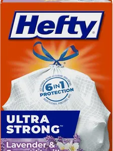 Ultra Strong Tall Kitchen Trash Bags, Lavender & Sweet Vanilla Scent, 13 Gallon, 40 Count