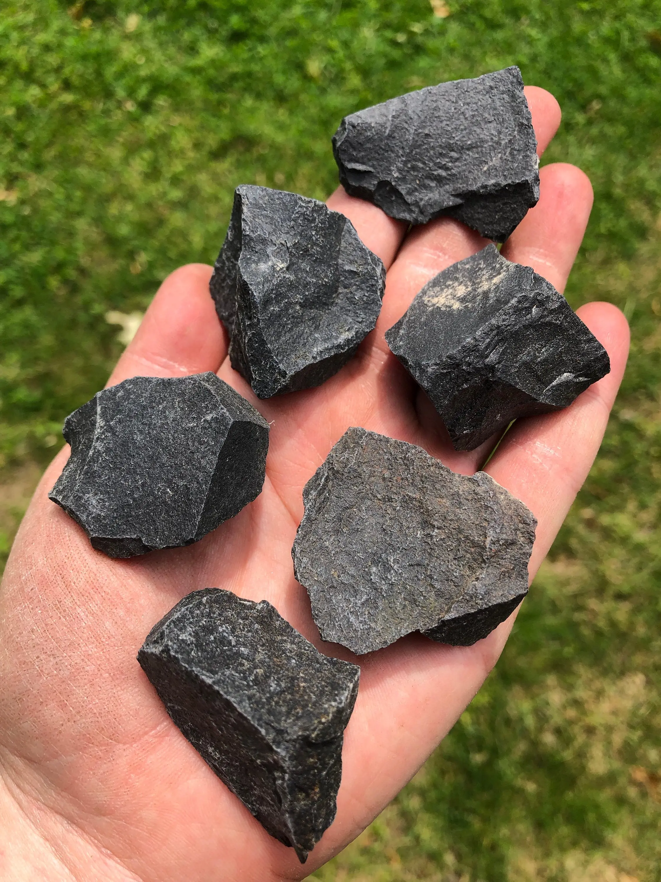 Raw Black Jasper Stone