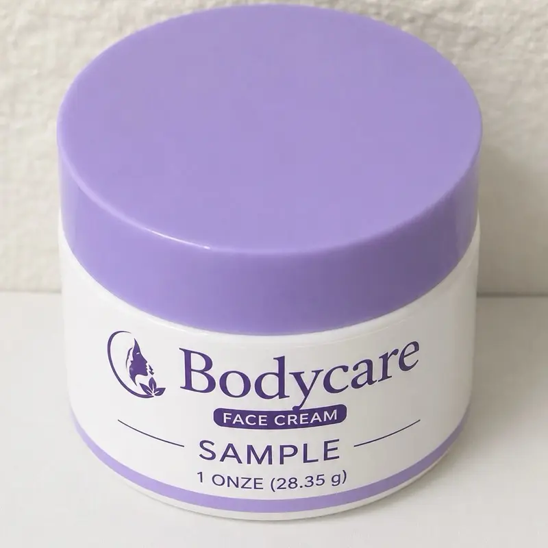 Face cream sample Face cream sample