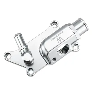 Alloyworks Upper Coolant Housing W/Straight Elbow Filler Neck Hose Fits K20Z3 K24 K Series