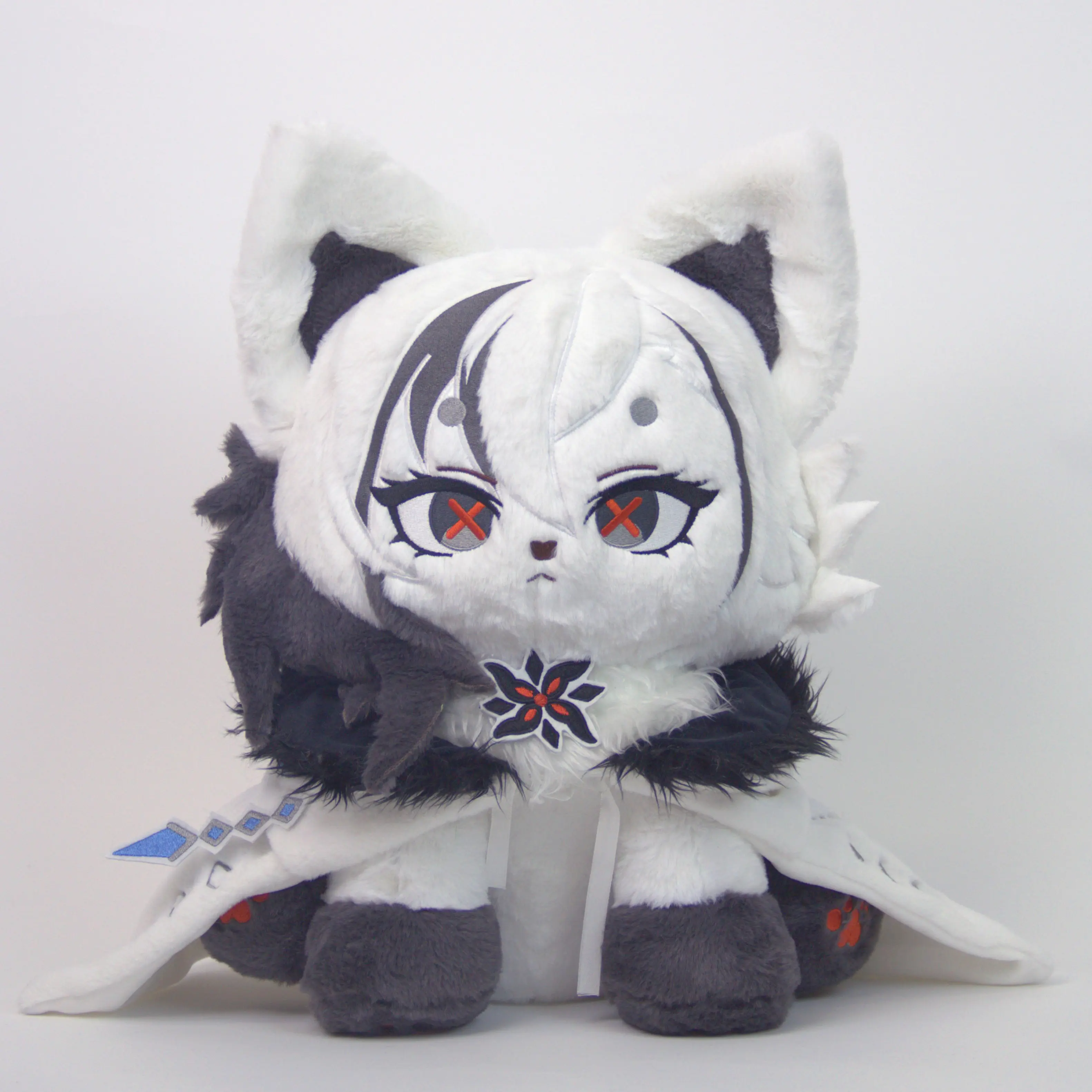 PLUSHSHOP 17in Arlecchimeow Plushie - Whimsical Soft Adorable Stuffed Animal, Cuddly Stuffed Animals Doll, Kids Gift, House Decoration [RESTOCKED]