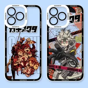 Trendy Comic Anime Gachiakuta Phone Cases For iPhone 17 16 15 14 13 Promax Pro Air Transparent Soft TPU Anti-fall Shockproof Protective Cover Perfect Christmas Halloween Birthday Gift