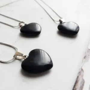 ONYX |  925-Silver Snake Chain Gemstone Necklace