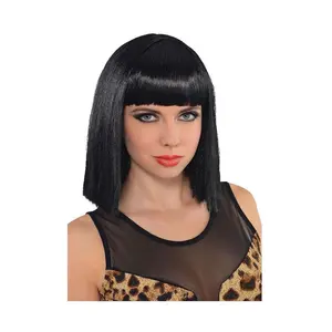 Cleopatra Black Wig - V for Vendetta - Costume Accessory - Adult Teen