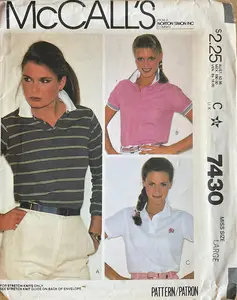 McCall's 7430 Sewing Pattern (Vintage) UNCUT/CUT
