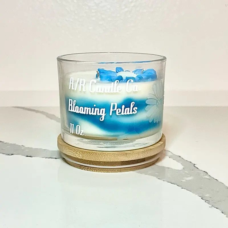 Blooming Petals Candle - Large 11oz candle Decor