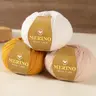 10 Pieces Merino Wool Yarn Bulk Balls, 500g Each, Medium Weight, Hand-Dyed Gradient Colors, Ideal for DIY Knitting Supplies, Knitting Sweaters, Scarves, Hats, Granny Square Crochet, Crochet Supplies