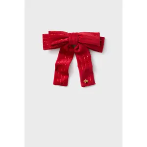Lipstick Red Antoinette Pinstripe Bow