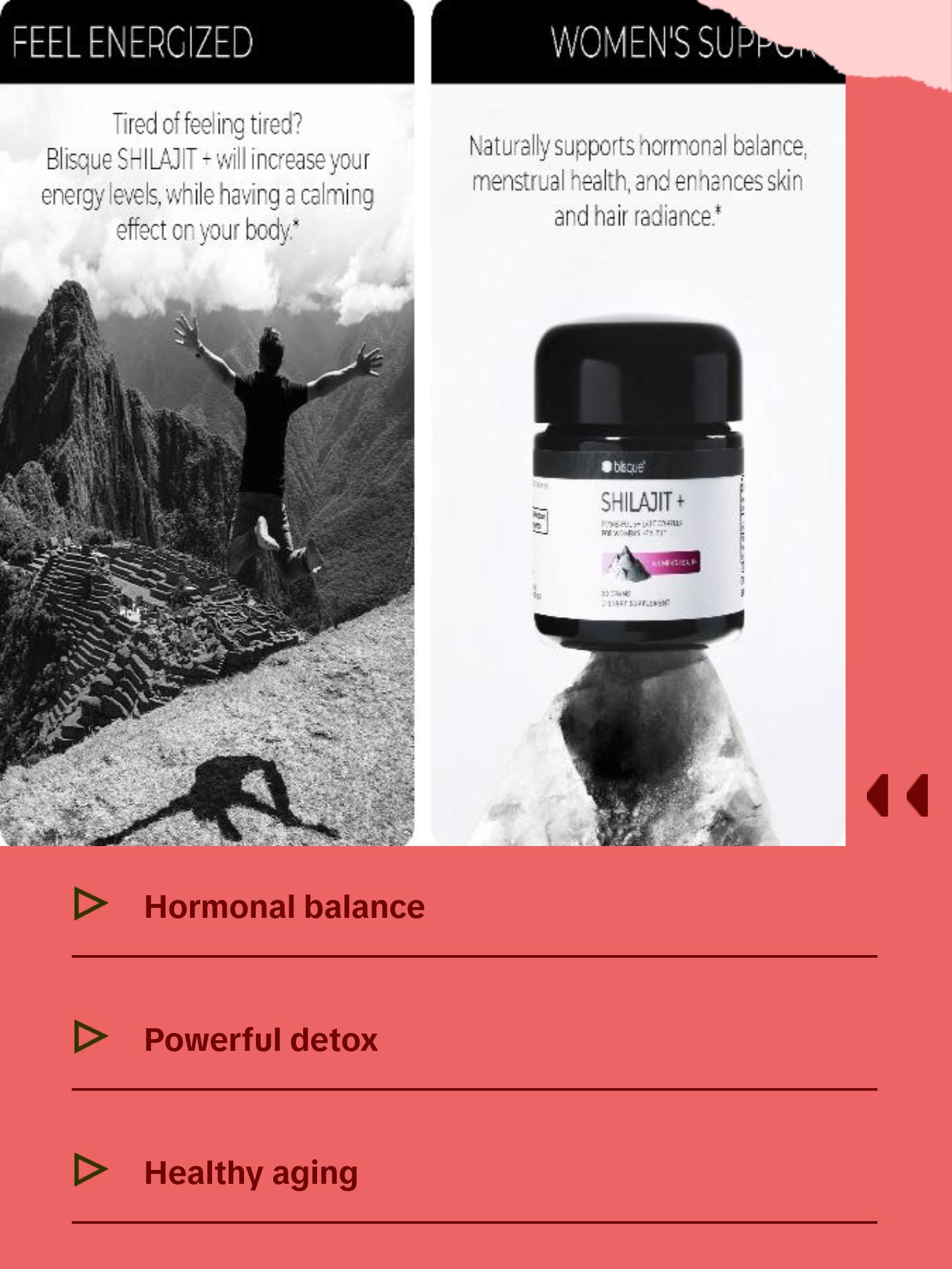 SHILAJIT +POWERFUL SHILAJIT COMPLEX FOR WOMEN’S HEALTH.*