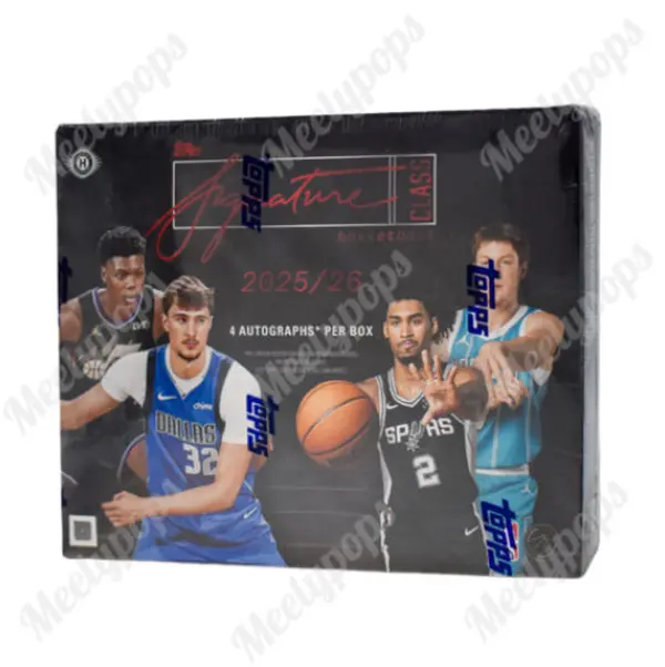 2025-26 Topps Signature Class Basketball Hobby Jumbo Box