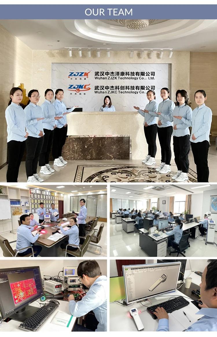 ZJZK 6 Diodes 308nm UVB Excimer Phototherapy Device, 35mW/cm² High Energy Density, Handheld Blue Light Skin Treatment, Targeted Therapy for Vitiligo, Psoriasis, Eczema, Atopic Dermatitis, Portable Home Use for Skin Disorders