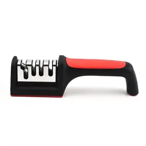 All-in-One Kitchen Blade Sharpener – 4-Stage Knife & Scissor Sharpening Tool