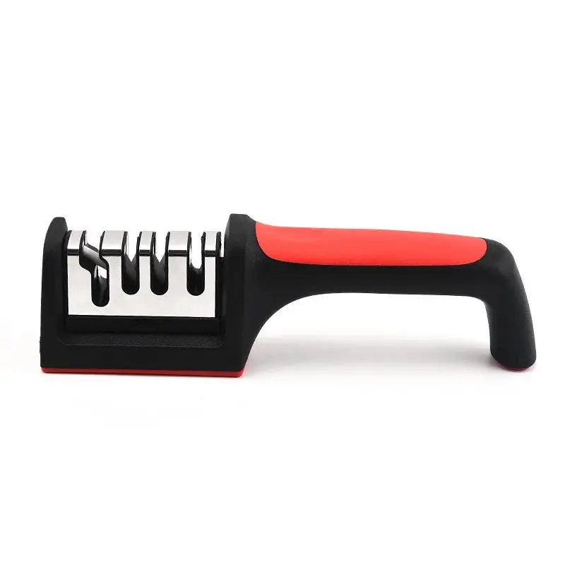 All-in-One Kitchen Blade Sharpener – 4-Stage Knife & Scissor Sharpening Tool