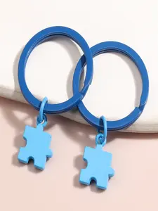 Multicolor Puzzle Keychain, Dopamine Macaron Color Oil Drop, Creative Fun Toy, Phone Bag Charm, Gift for Friends and Family, Memorial Item