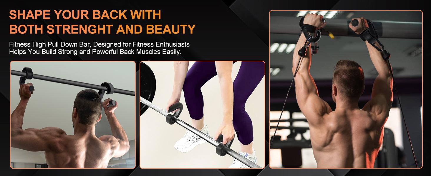 Neutral Grip Handles for Pull Up: Ergonomic Portable Hooks for Barbell Row Deadlift Resistant Bands for Home Gym Fitness Enthusiasts Neutral Grip Handles for Pull Up: Ergonomic Portable Hooks for Barbell Row Deadlift Resistant Bands for Home Gym Fitness Enthusiasts