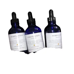 Purification Oil - Removes Demons, Hexes, & Negative Forces – Organic, Vegan, Hoodoo, Witchcraft, 4oz