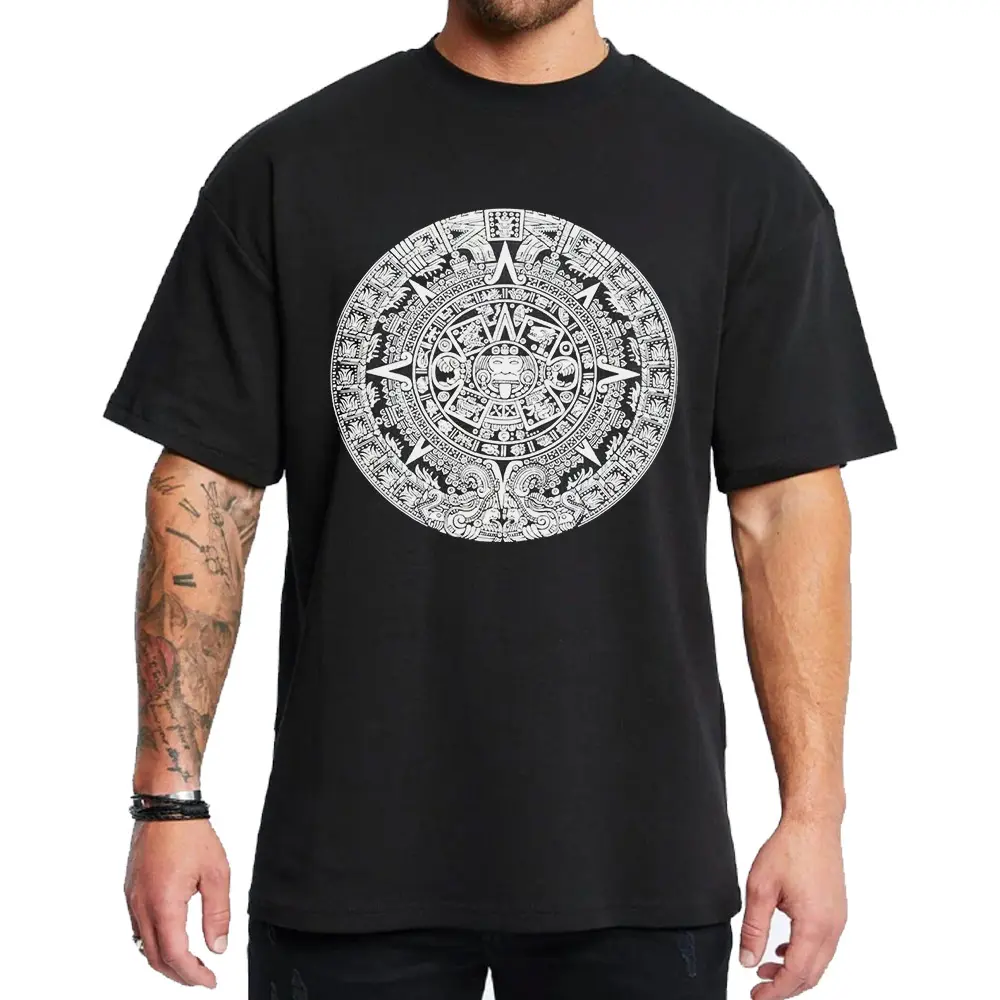 Aztec Art Mexican Style Chicano Clothes Chicana Cholo Chola Style Clothing Unisex Hoodie Medium Heavy Sweatshirt for Men & Women Streetwear