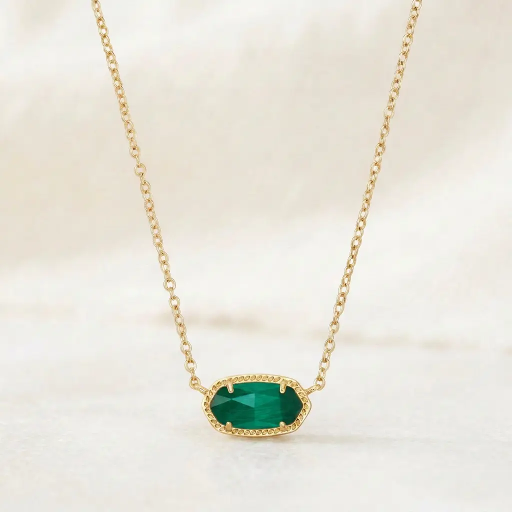GOLD - EMERALD CATS EYE