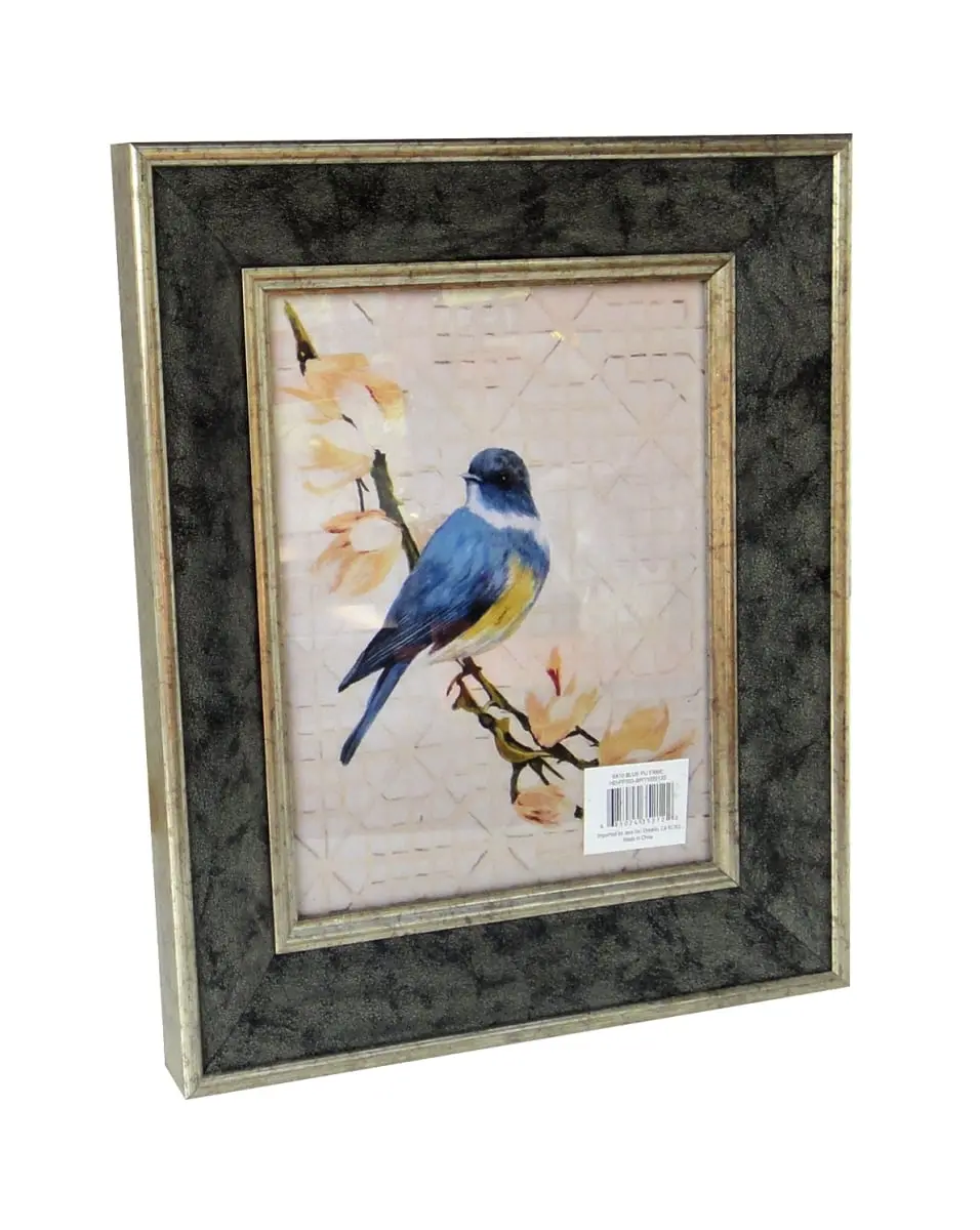 Dark Blue Ceramic 8x10 in. Photo Frame, Home Decor Supply, Room Art, Decor Inspo