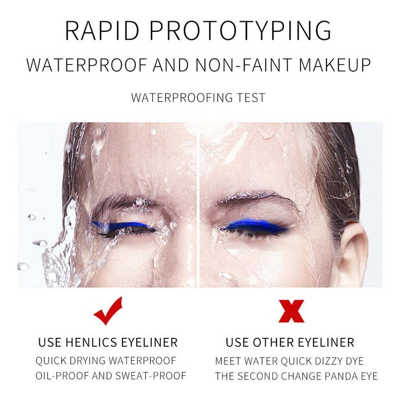 Waterproof Liquid Eyeliner, 12pcs Long Lasting Matte Eyeliner, Quick Drying Eyeliner Pen, Longwear Eye Liner, Professional Daily Makeup Accessories