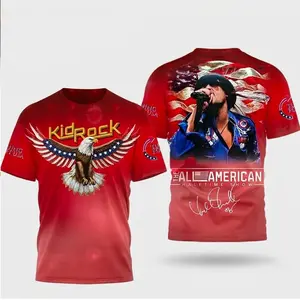 Kid Rock 3D Rock Style T Shirt Streetwear Tee HY1612