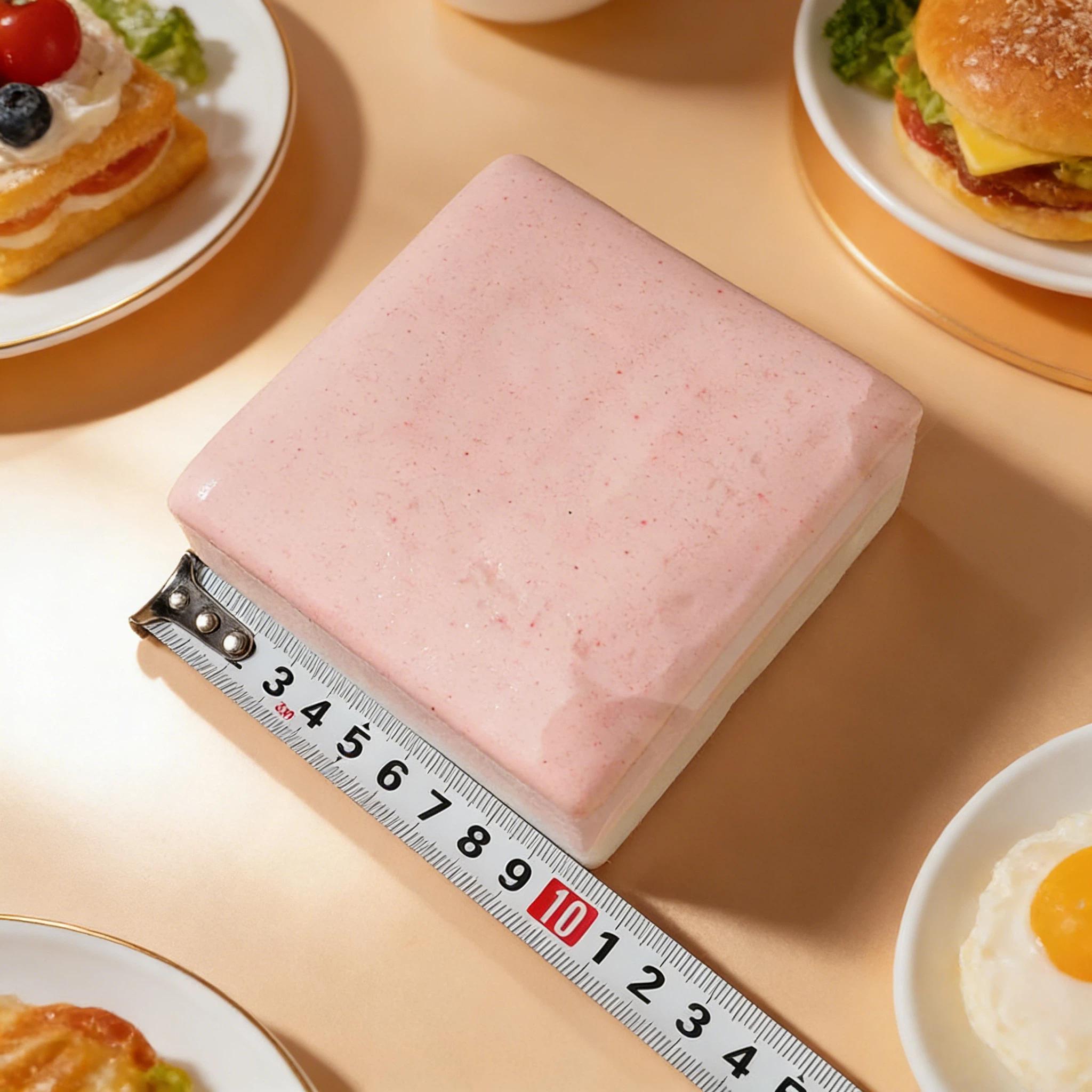 Two-Tone Cheese Brick Squishy, Slow Rising Soft Squeeze Fidget Toy, Cute Sensory Stress Relief Toy for All Ages, Perfect Decompression Gift