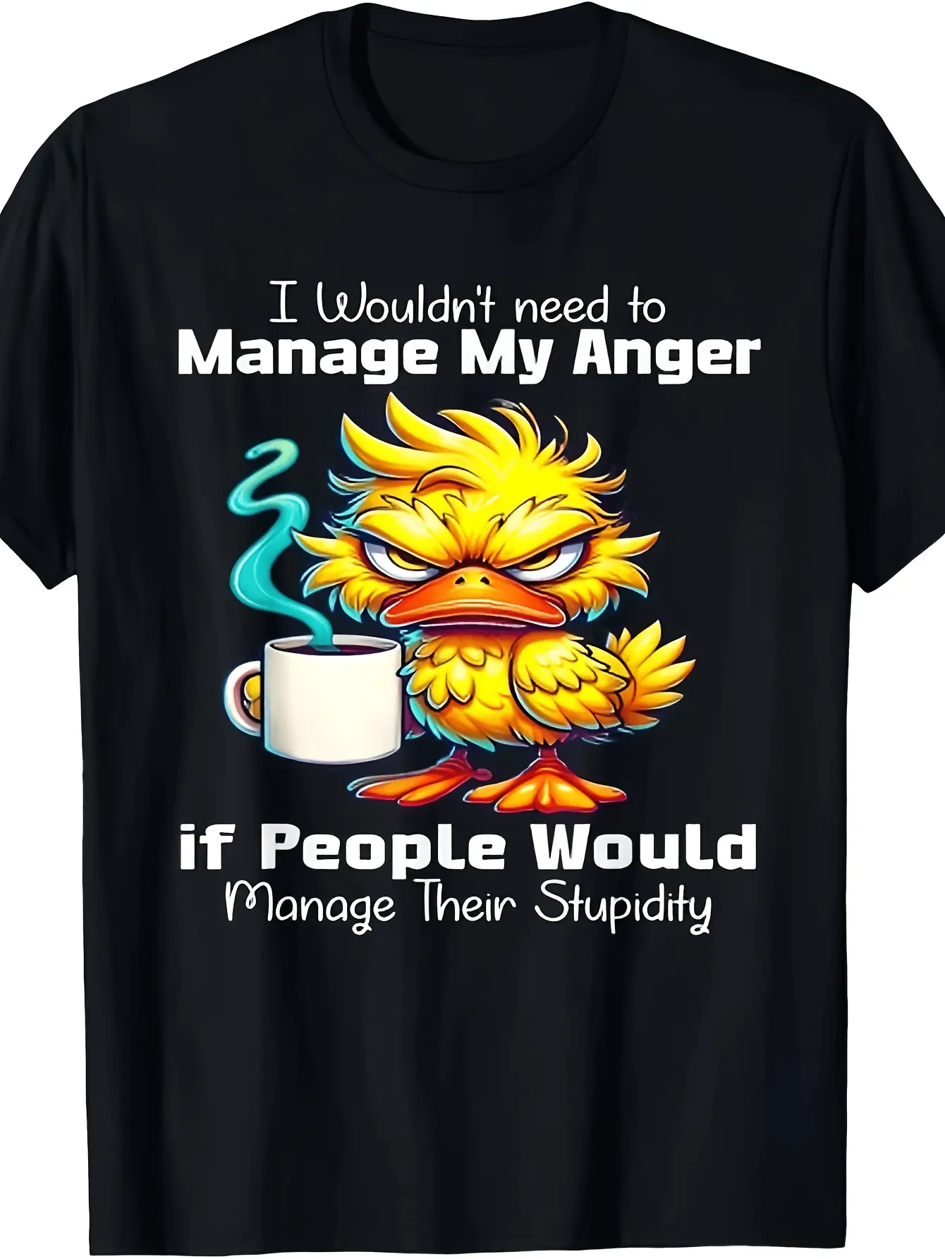 Men's Funny Sarcastic I Would Need to Manage My An unisex soft cotton short sleeve t shirt, vintage graphic casual tee for men women teens, perfect birthday holiday gift for camping travel gym daily street  wear