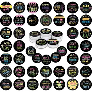 150 count Positive Affirmation Chips Bulk Plastic Cards Double Sided Printing Motivational Tokens  1.57'' Appreciation Gifts 50 Different Kindness Sayings for  Students(Classic Style)