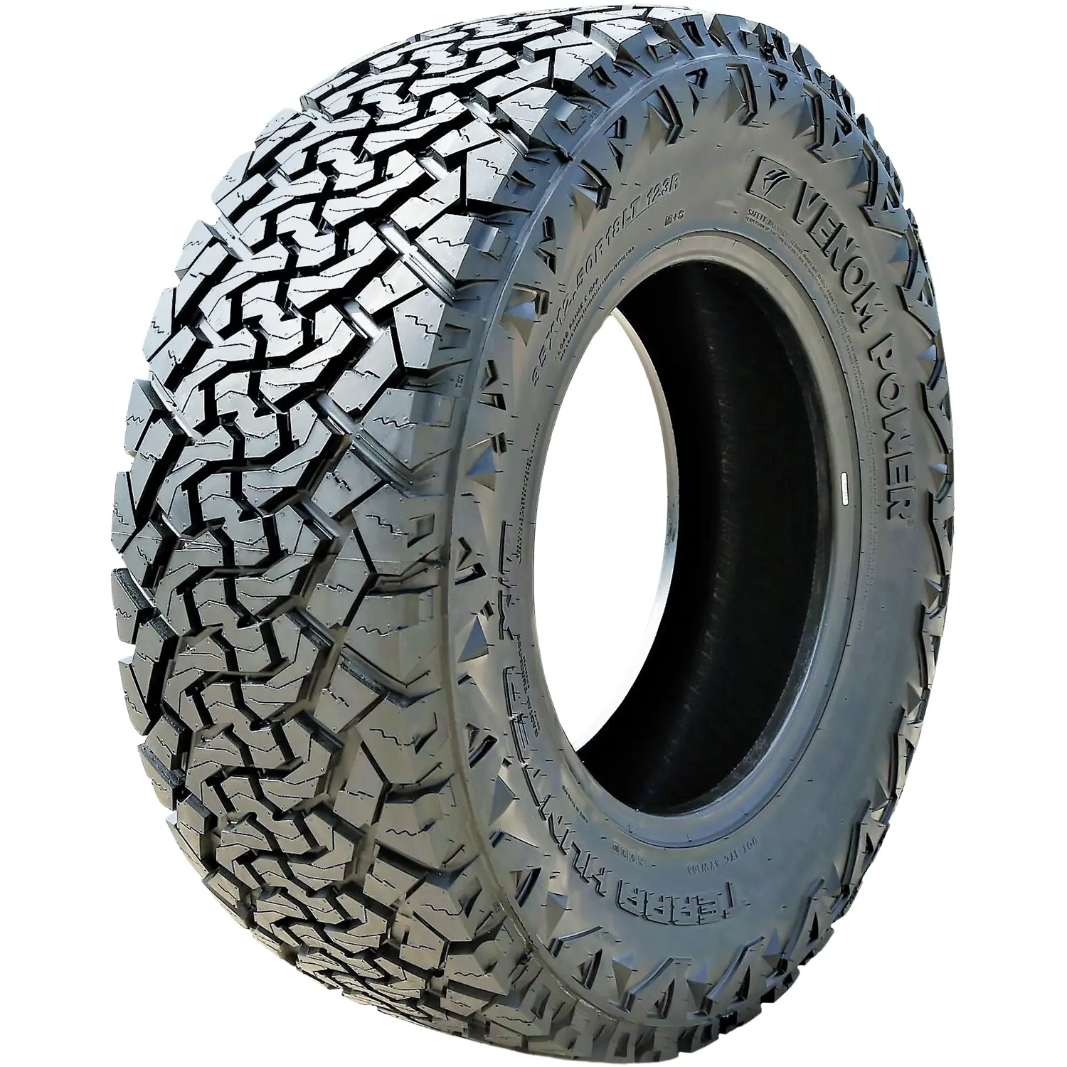 Tire Venom Power Terra Hunter X/T LT 35X12.50R18 Load E 10 Ply Extreme Terrain