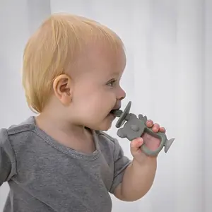 Food Grade Silicone Baby Teething Stick, Infant Training Toothbrush, Toddler Teeth Gel, Safe and Gentle Teether Toy, Sensory Teether
